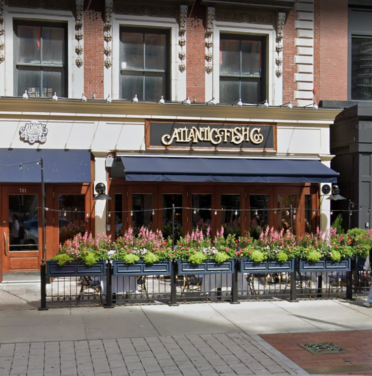 ristorante Atlantic Fish a Boston per Hackerami il cuore di Marina Galatioto